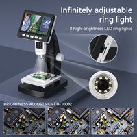 High Quantity 1920*1080P Precision Test Optical Instruments Electron Biological Digital Microscope
