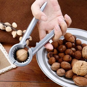 Mới nứt hạnh nhân quả óc chó Hazel Nut nhà bếp <span class=keywords><strong>nutcracker</strong></span> clip kẹp plier Cracker Pecan Hazelnut crack công cụ - Product Image 3
