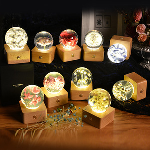 Produits Souvenirs promotionnels nouvelles idées <span class=keywords><strong>2022</strong></span> Gadgets cadeaux de mariage pour invités boule de cristal électronique - Product Image 5