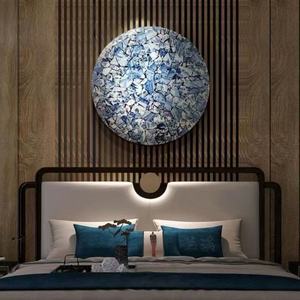 Estantes flotantes de Metal rústico de 70cm, estante de almacenamiento con forma de Casa Hexagonal montado en la pared de hierro para sala de estar, dormitorio, hogar, cumpleaños - Product Image 2