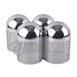 stainless steel reusable perforated sediment cartridge filter for water filter machine