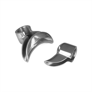 Guide de buse de déviation pour porte-filtre en acier inoxydable, simple ou double, accessoire pour machine à café, style moderne et épuré - Product Image 1
