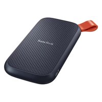 SSD Eksternal Portabel Ukuran Saku 1TB USB Type-C Cangkang Plastik Kecepatan Baca/Tulis 500-600MB/s untuk Laptop Warna Hitam