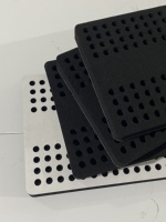 Rouleau de mousse EPDM à cellules ouvertes sur mesure Kuliwei, respirant, insonorisant, matériau en éponge EPDM