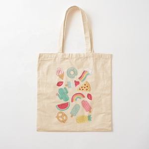 Sac à provisions fourre-tout en coton recyclable écologique personnalisé de haute qualité toile réutilisable à impression personnalisée - Product Image 2