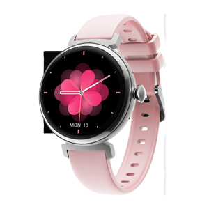 2025 sang trọng phụ nữ Phụ Nữ Thông Minh Đồng hồ 1.04 ''AMOLED cảm ứng đầy đủ BT gọi đồng hồ thông minh <span class=keywords><strong>Supper</strong></span> mỏng Phát hiện nhịp tim đồng hồ. - Product Image 1