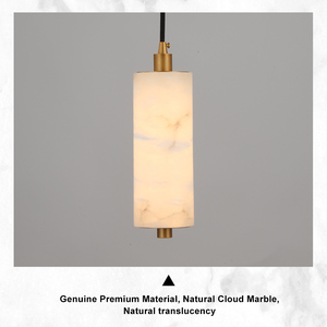 Nuova Lampada da Parete LED Cilindrica in Acciaio Inox e Alabastro Naturale, 2400 Lumen, Garanzia di 3 Anni per Interni - Product Image 3