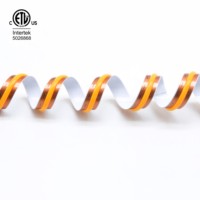 RAYMATES pour CE SAA Flexible DC12V 528 puces/m 10W/m 3000K CRI90 IP20 Bande LED COB à découpe libre Éclairage Premium pour armoires d'hôtel
