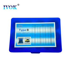 طقم حلقات مطاطية من IVOK طقم حفارات من النوع 5C-our طقم حلقة مطاطية من السيليكون طقم علبة حفر <span class=keywords><strong>NBR</strong></span> - Product Image 5