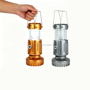 Retractable LED Camping Lantern Rechargeable 2 in 1 Portable Tent <b>Light</b> Waterproof <b>Emergency</b> Lamp with 360° Lighting for Outdoor - Product Image 1
