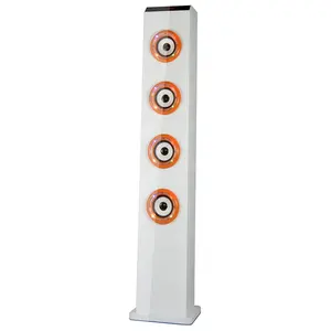 Lantai Berdiri Menara Surround Suara 60W Bluetooth Pengisian Usb Speaker With Remote Control