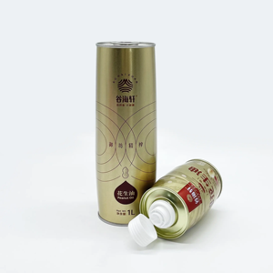 Fábrica Atacado 300ml 1 Litro Azeite Metal Container Embalagem Metal <span class=keywords><strong>Jerry</strong></span> Pode Óleo de Cozinha Pode Venda - Product Image 1