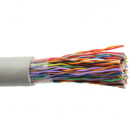 Cable de teléfono de entierro directo 20 pares 100 pares Cables de comunicación rellenos de gelatina