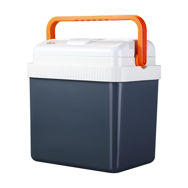PP Semiconductor 12V 24L Portable Cooling & Heating Mini Car Refrigerator for Tesla Model 3 (2019-2020) Retro-Style