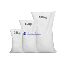 Sac tissé agricole en BOPP/PP durable, écologique, recyclable, pour riz, engrais, aliments pour animaux, avec logo personnalisé, thermoscellable, impression offset