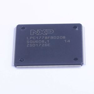 ไมโครคอนโทรลเลอร์ RISC, 32-บิต, แฟลช, 120 เมกะเฮิรตซ์, CMOS, PQFP208 LPC1778FBD208 - Product Image 1