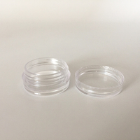 Kedatangan Baru Wadah Kosmetik Plastik Transparan 2g, Pot Dispenser Kosmetik Mini 2 Gram, Logo Dapat Disesuaikan