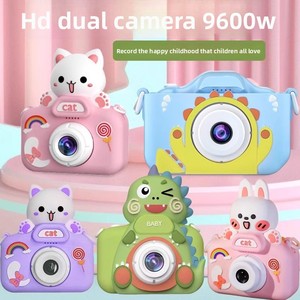 Fotocamera Giocattolo per Bambini Modello X5S con LCD da 1.4", Corpo in Silicone, Funzione Selfie Temporizzata, Filtro Video, Mini Po, Regalo di Compleanno per Bambini - Product Image 3