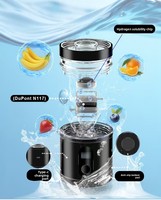 Bouteille d'eau hydrogénée portable avec technologie SPE/PEM et bouteille d'eau hydrogénée pure à 5000 ppb, 2400 ppb