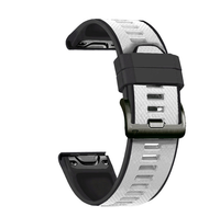 Bracelet de montre en silicone respirant de luxe 22 mm 26 mm pour Garmin Fenix 5 6x 7x Forerunner 945 955 965, ceinture intelligente en cuir