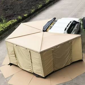 Tente latérale de voiture rétractable à ouverture rapide pour GMC <span class=keywords><strong>F150</strong></span> et Tacoma, avec toit rigide en forme d'éventail, fonctions de déroulement et de verrouillage - Product Image 5
