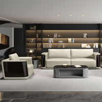 Le canapé de bureau modulaire moderne, léger, luxueux et multifonctionnel convient aux bureaux de direction et aux bureaux des cadres.