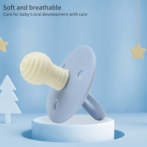 <span class=keywords><strong>Ciuccio</strong></span> su misura del bambino del Silicone del commestibile infantile <span class=keywords><strong>rotondo</strong></span> sveglio dei prodotti del bambino - Product Image 4