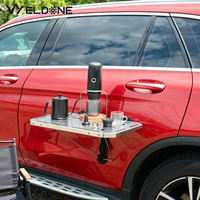 Support magnétique pliable pour table latérale de voiture, accessoires de camping, station de café, rangement intérieur/extérieur