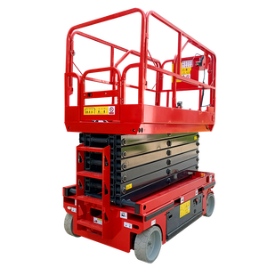Ali 20ft 30ft 40ft Full Electric Hydraulic <span class=keywords><strong>Scissor</strong></span> Lift Self-Propelled Carbon Steel dengan Sertifikasi CE - Product Image 3
