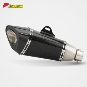 Silenciador de escape de motocicleta de fibra de carbono Universal de 51mm con DB Killer End Can <span class=keywords><strong>precio</strong></span> al por mayor directo de fábrica <span class=keywords><strong>Z900</strong></span> MT09 GSX250R - Product Image 1