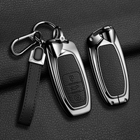 Étui de protection pour clé de voiture en alliage de zinc et cuir pour Lamborghini Urus Huracan Aventador, accessoires de protection pour porte-clés