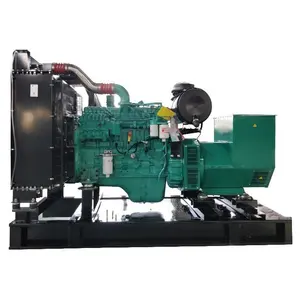 with Cummins engine 50hz/60hz 50kw 62.5kw diesel generator set emergency power supply can add ATS