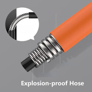 <span class=keywords><strong>Manguera</strong></span> de extensión de ducha de <span class=keywords><strong>grifo</strong></span> <span class=keywords><strong>con</strong></span> adaptador de conector <span class=keywords><strong>Grifo</strong></span> de fregadero de cocina Tubo alargado <span class=keywords><strong>Lavabo</strong></span> de silicona Accesorios de baño - Product Image 3