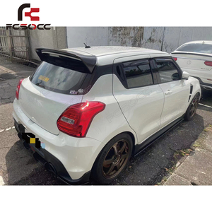 Spoiler Posteriore in Fibra di Vetro di Alta Qualità per <span class=keywords><strong>Suzuki</strong></span> <span class=keywords><strong>Swift</strong></span> ZC33S 2018-2024, <span class=keywords><strong>Accessori</strong></span> per Paraurti Auto - Product Image 6
