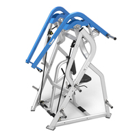 Equipo de Gimnasio Comercial con Garantía de Seguridad, Equipo de Entrenamiento de Pecho ROSEN, Acero Galvanizado, Iso Lateral D.Y.Row