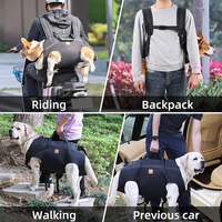 Harnais de levage pour chien réglable, pliable, lavable et créatif, avec support dorsal pour pattes arrière, pour chiens âgés, handicapés ou de grande taille