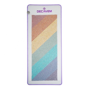 Tapis de yoga Chakra Decavem, tapis de <span class=keywords><strong>massage</strong></span> arc-en-ciel, thérapie magnétique PEMF, infrarouge lointain, matelas de santé - Product Image 2