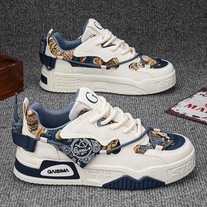 Zapatos Casuales de Hombre para Caminar, Diseño Exclusivo, para Todas las Temporadas, Blancos, con Suela Gruesa Antideslizante para Primavera 2026 - Product Image 6