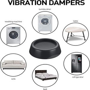 Coussinets anti-vibration antidérapants de qualité supérieure pour laveuse, sécheuse, stabilisateur, commande par correspondance, emballage inclus - Product Image 5