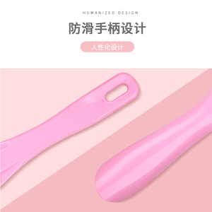 Râpe à pieds double face en acier inoxydable rose pour l'exfoliation des callosités et des peaux mortes, usage domestique - Product Image 2