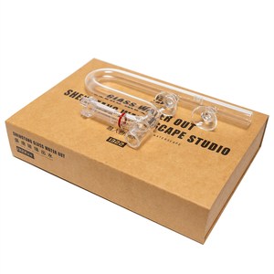 Hoge Transparantie Glazen Inlaat En Uitlaat 13Mm/17Mm <span class=keywords><strong>Aquarium</strong></span> Lelie Pijp - Product Image 1