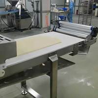 Machine à pâte feuilletée commerciale, laminoir à pâte automatique, laminoir à pâte feuilletée industriel, équipement de traitement de la pâte