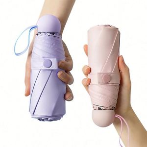 Parapluie de poche pliable automatique personnalisé, petit et compact, pour adulte, vente en gros - Product Image 1