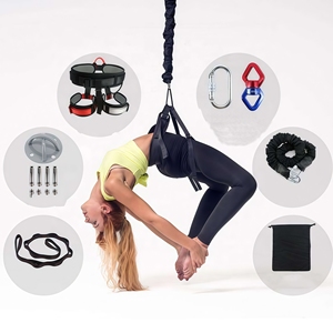 Sangles de Tension Réglables et Cordes de Yoga de 60kg à 180kg – Nouvelle Ceinture de Sécurité Élastique pour Danse, Fitness et Yoga Aérien pour Adultes – Équipement de Saut - Product Image 1