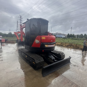Mini Excavadora Usada con Motor Caterpillar Yanmar de 8 Toneladas, Modelo 2022, 500 Horas, con Bomba y Caja de Cambios - Product Image 2