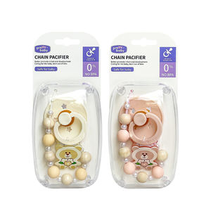 Nouvelle sucette pour bébé, nourrisson de 0 à 12 <span class=keywords><strong>mois</strong></span>, anneau de dentition de qualité alimentaire, super doux, durable, sans BPA, motif de dessin animé - Product Image 5