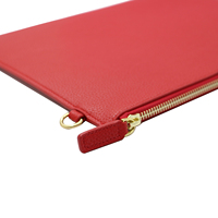 Bolso de mano de cuero PU personalizado de alta calidad, portadocumentos de oficina impermeable para tabletas y ordenadores