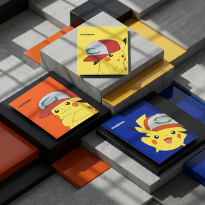 For Pikachu <b>Hat</b> Mini Saddle Stitching 5 PCS Notebook Set Cute Character <b>Anime</b> School Gift for Kids - Product Image 2