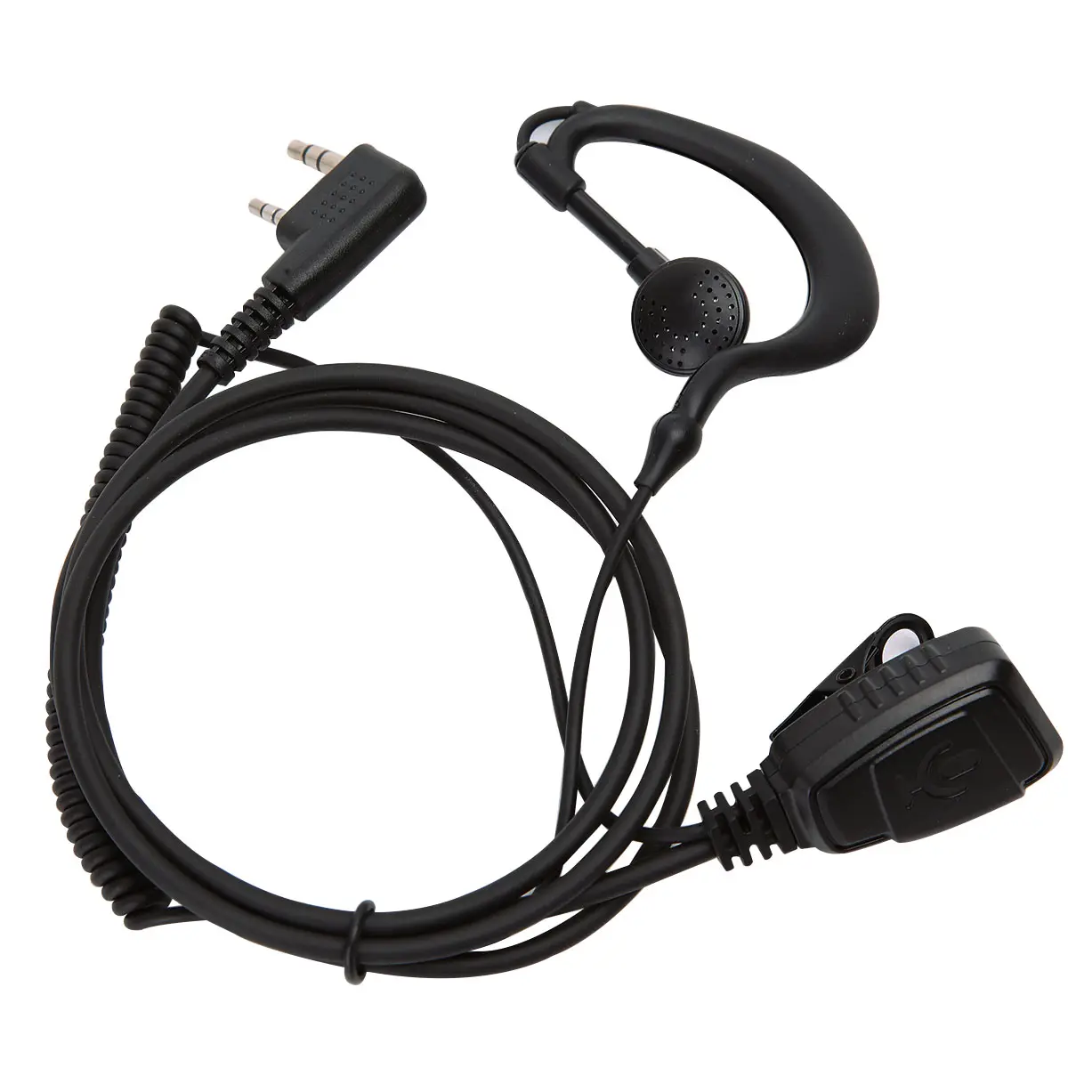 2 Pin K Typ Mic Microphone Earphone Earbud Headset Earpiece Headphone For Woouxun KG-UVD1P Baofeng UV-5R Walkie Talkie Radio