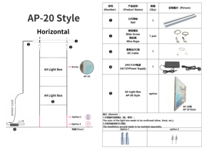 Backlit <span class=keywords><strong>Led</strong></span> khung ảnh <span class=keywords><strong>LED</strong></span> cửa sổ hiển thị chiếu sáng Acrylic Bảng điều chỉnh pha lê mỏng hộp đèn cho bất động sản đại lý - Product Image 4